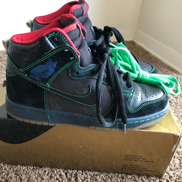 nike sb dunk twin peaks